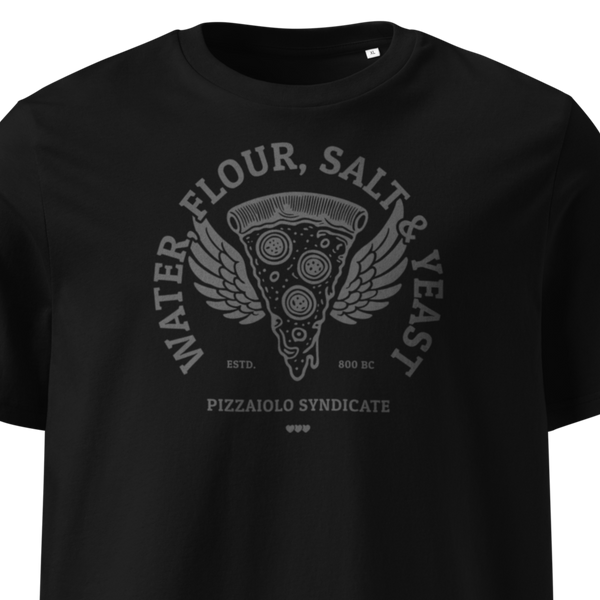 Heavy Pizza T-Shirt | Black
