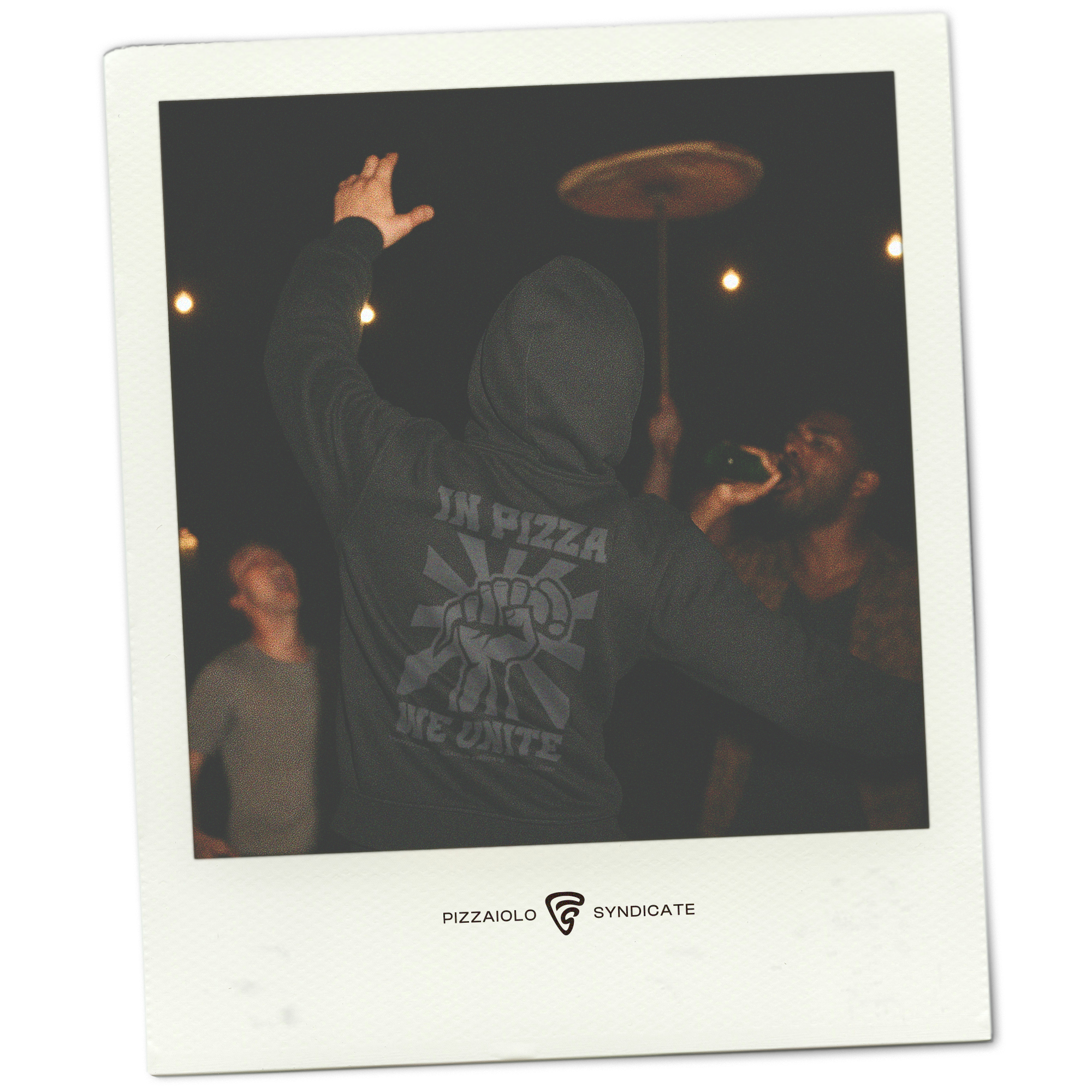 In Pizza We Unite Hoodie | Black