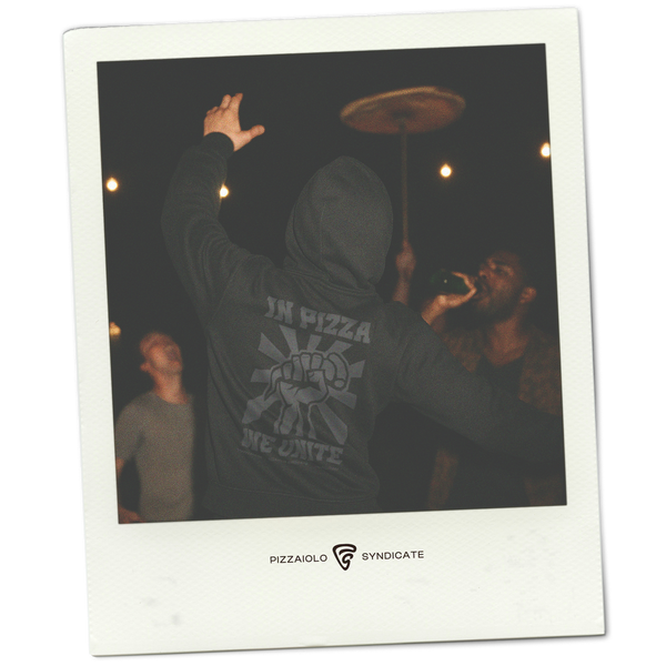 In Pizza We Unite Hoodie | Black
