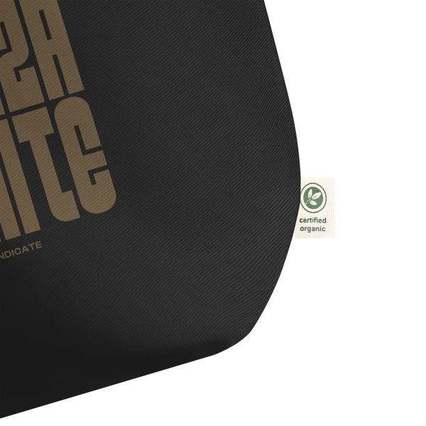 In Pizza We Unite Tote Bag | Black