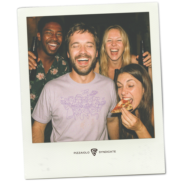 Pizza with Friends T-Shirt | Lavender