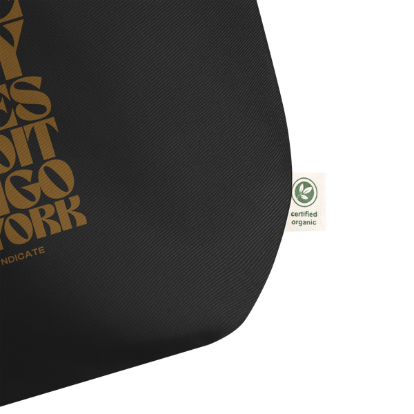 Pizza World Tour Tote Bag | Black