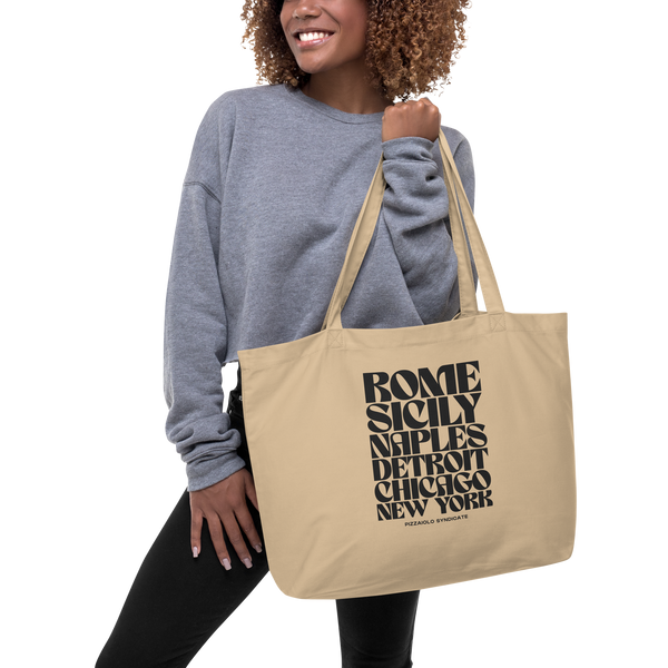 Pizza World Tour Tote Bag | Oyster