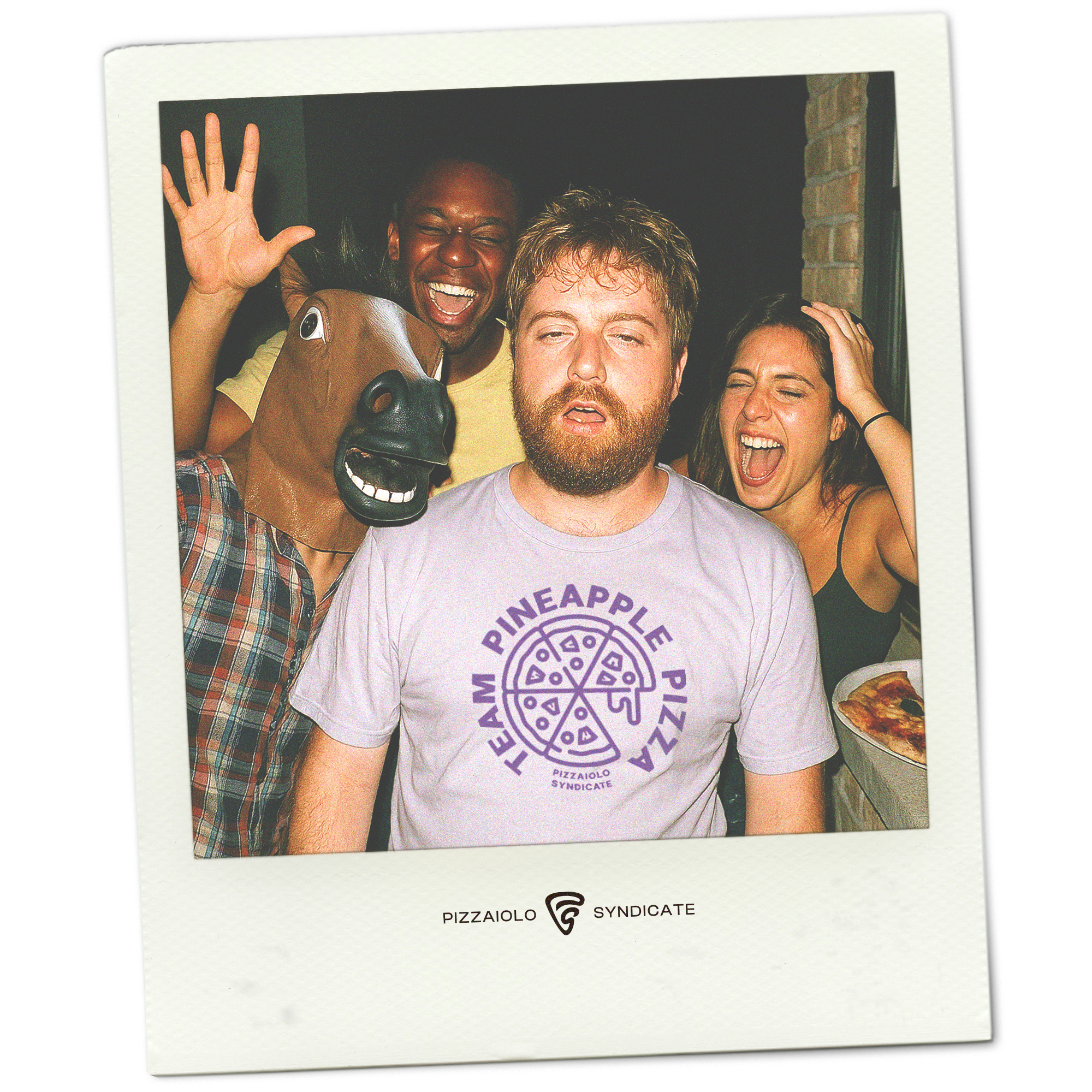 Team Pineapple Pizza T-Shirt | Lavender